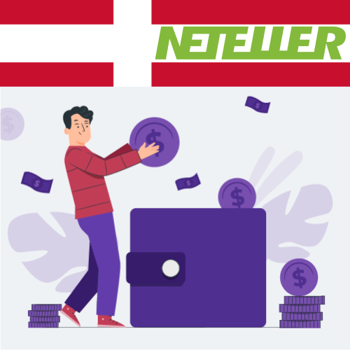 Dansk gambler hæver penge fra online casino med Neteller