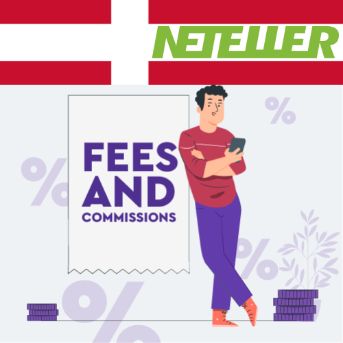 En gambler fra Danmark tjekker provisionen for ind- og udbetaling af penge på Neteller online casino