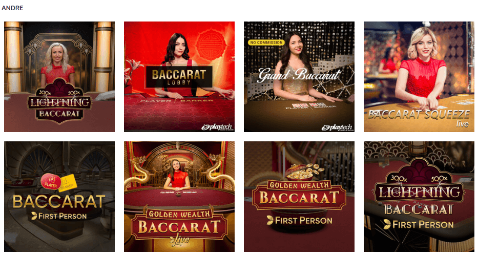 Andre spil PlayOJO Casino
