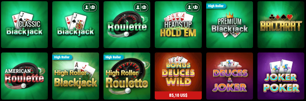 Bordspil PokerStars Casino