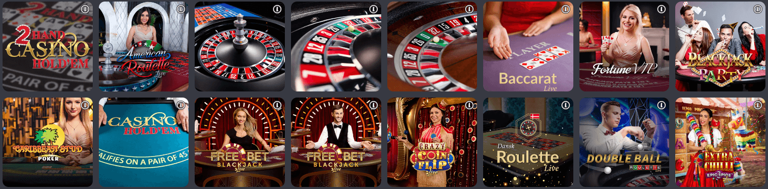 ComeOn Live Casino