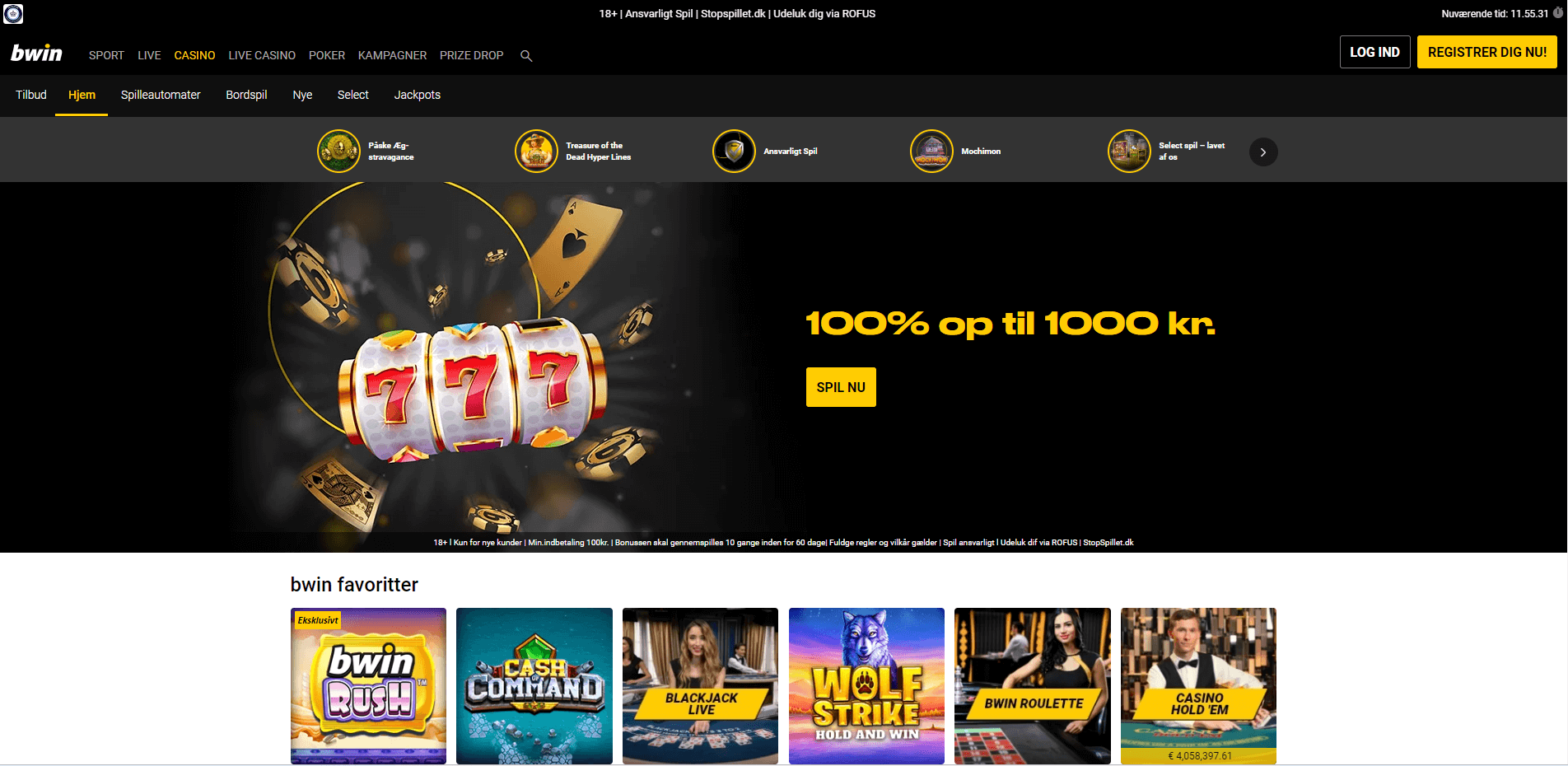 Bwin Casino dk: Læs 2025 Anmeldelse før du Login og Spiller