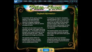 Pixies of the Forest spillemaskine detalje billede 5