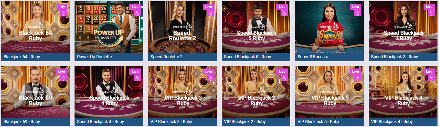 Maria Live Casino
