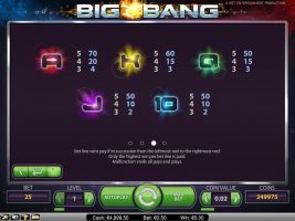 Big Bang spillemaskine detalje billede 3