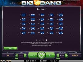 Big Bang spillemaskine detalje billede 4
