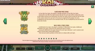 Koi Princess spillemaskine detalje billede 4