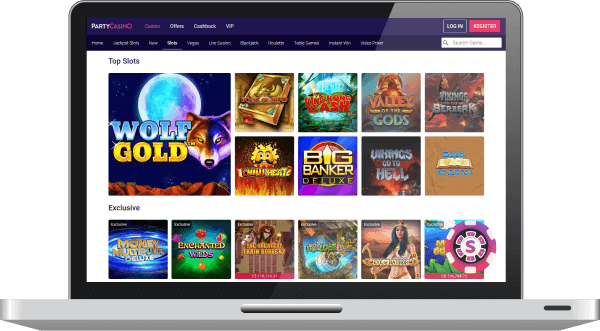 PartyCasino Spil