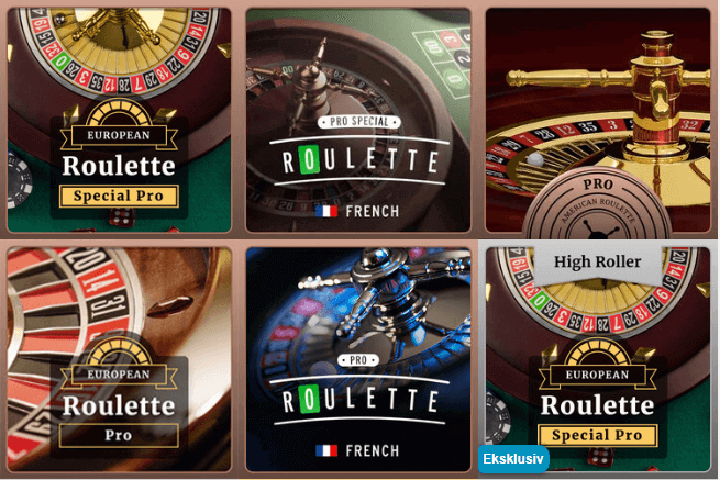 Roulettespil EUcasino