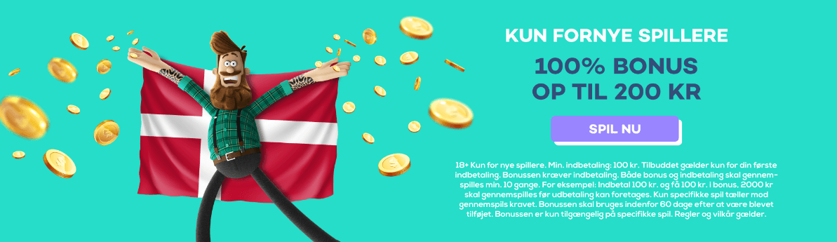 Velkomstbonus Jackie Jackpot Casino