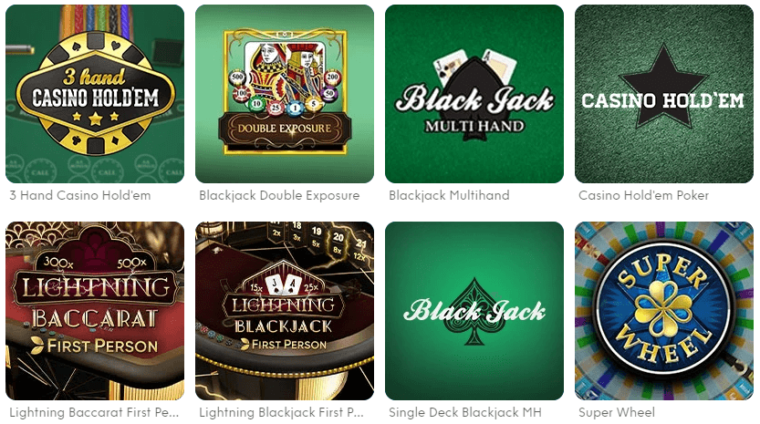 Bordspil NordicBet Casino