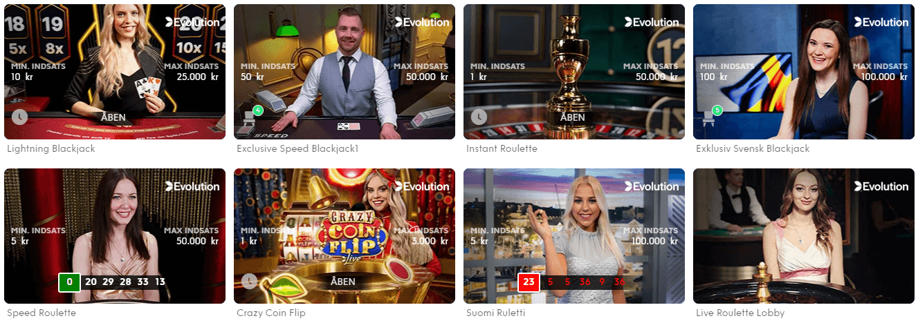 NordicBet Live Casino