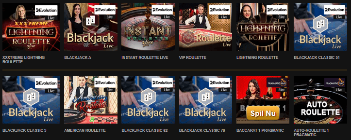 VideoSlots Live Casino