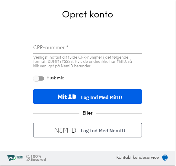 Registrering hos NordicBet Casino