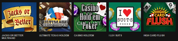 Video Poker VideoSlots Casino