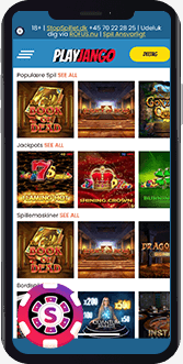 PlayJango Casino mobil