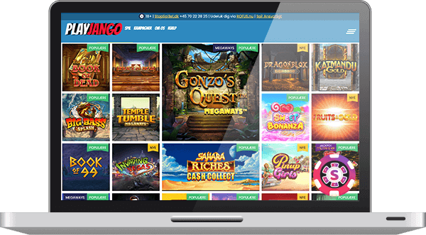 PlayJango Casino spil