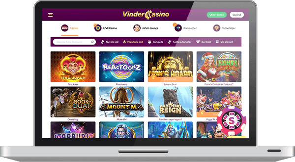 VinderCasino spil