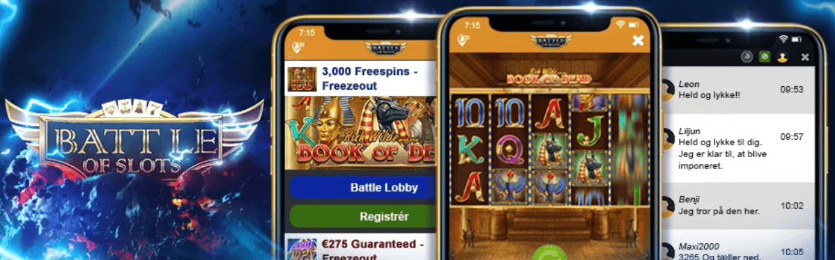 Battle of Slotst turnering på Videoslots Casino