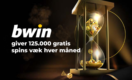 Bwin Casino giver 125.000 gratis spins væk hver måned