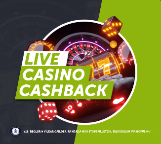 Cashback 10% på Live ComeOn Casino