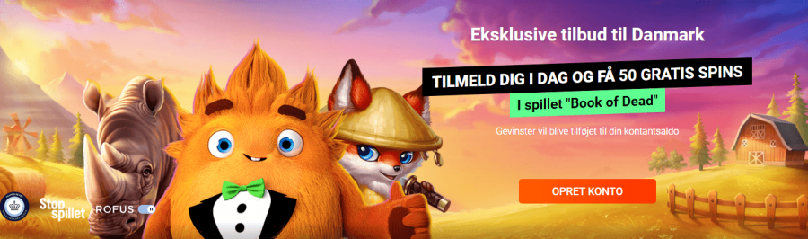 One casino velkomstbonus 50 gratis spins