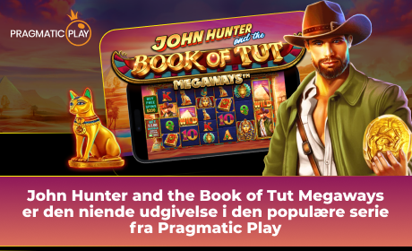 John Hunter and the Book of Tut Megaways er den niende udgivelse i den populære serie fra Pragmatic Play