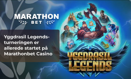 Yggdrasil Legends-turneringen er allerede startet på Marathonbet Casino
