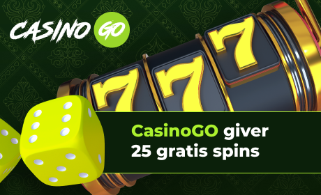 CasinoGO giver 25 gratis spins