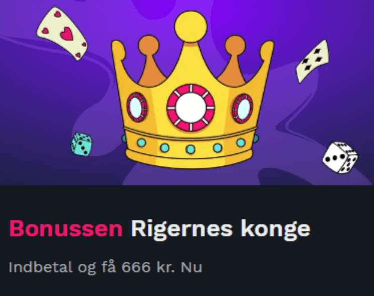 Foretag et indskud hos Casino999 og lås op for en bonus på 666 kr