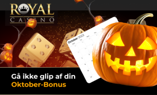 Gå ikke glip af din Oktober-Bonus