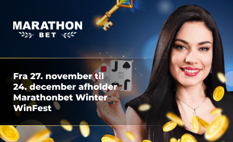 Fra 27. november til 24. december afholder Marathonbet Winter WinFest
