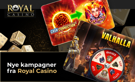 Nye kampagner fra Royal Casino