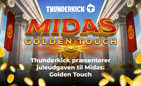Thunderkick præsenterer juleudgaven til Midas: Golden Touch