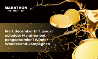 Fra 1 december til 1 januar udlodder-Marathonbet pengepræmier i Winner Wonderland Fra 1 december til 1 januar udlodder-Marathonbet pengepræmier i Winner Wonderland