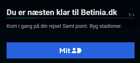Registrering hos Betinia