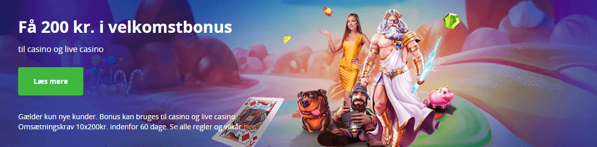Velkomstbonus Betsson