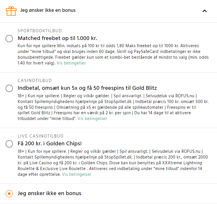 Hvordan faar man en bonus hos Expekt casino Trin 1 Hvordan faar man en bonus hos Expekt casino Trin 1