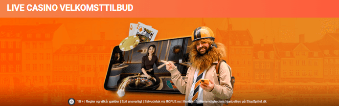 Live Casino Velkomsttilbud