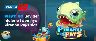 Play'n GO udvider hjulene i den nye Piranha Pays slot
