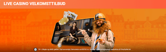 Live Casino Velkomsttilbud