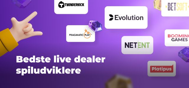 Bedste live dealer spiludvikler Bedste live dealer spiludvikler