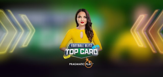 Nyt Live Casino-spil fra Pragmatic Play: Football Blitz Top Card