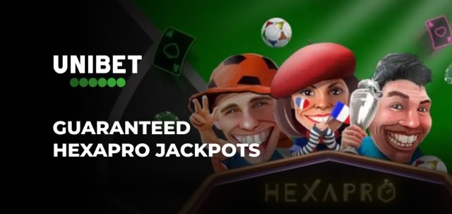 Guaranteed HexaPro Jackpots i Unibets pokerrum