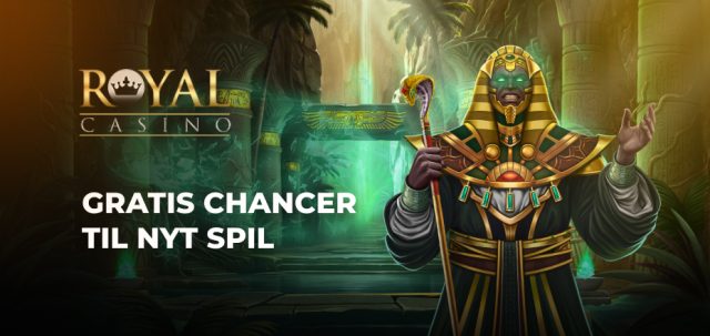 Gratis Chancer til nyt spil fra 8. til 11. juli på Royal Casino