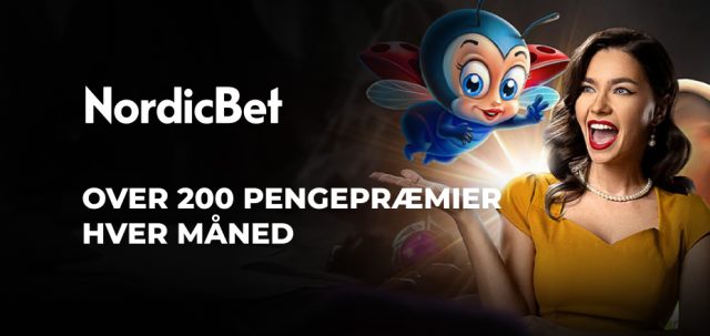 Prize Drop på NordicBet Casino fra 16. til 25. juli